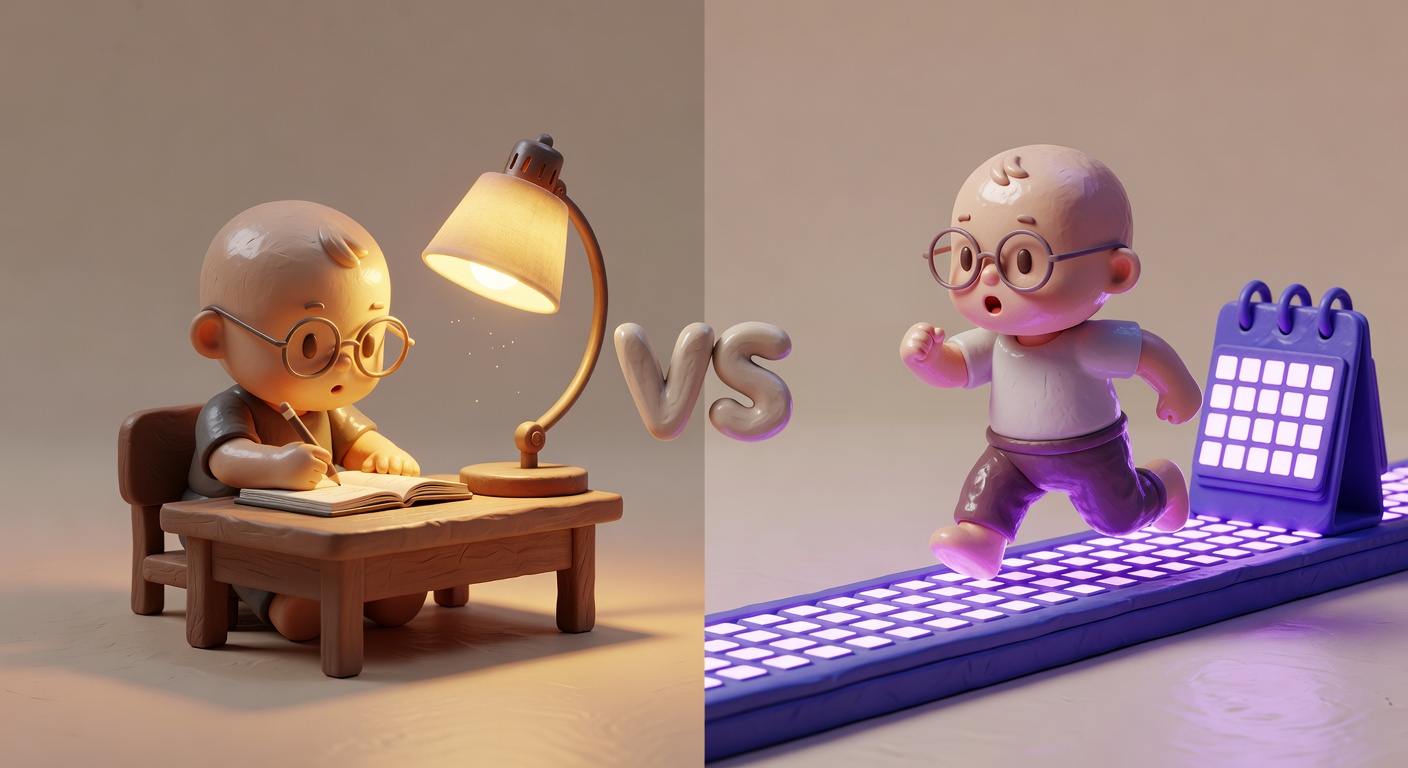 Notion vs OKR Cal — 기록과 실행의 차이